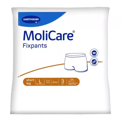 MoliCare® Fixpants kısa bacak L, 3 adet