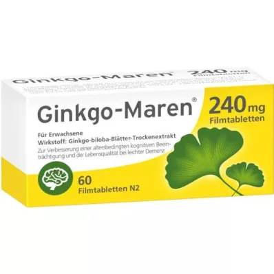 GINKGO-MAREN 240 mg film kaplı tablet, 60 adet