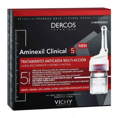 VICHY AMINEXIL Erkekler için Clinical 5, 21X6 ml