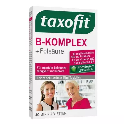 TAXOFIT B-kompleksi tabletleri, 40 adet