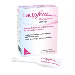LACTOFEM Laktik asit vajinal jel, 7X5 ml