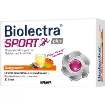 BIOLECTRA Sport Plus içme granülleri, 20X7,5 g