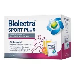 BIOLECTRA Sport Plus içme granülleri, 20X7,5 g