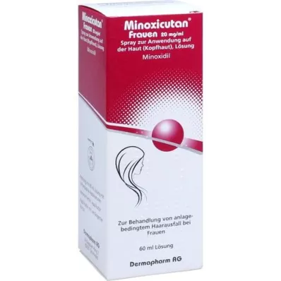 MINOXICUTAN Kadınlar 20 mg/ml sprey, 60 ml
