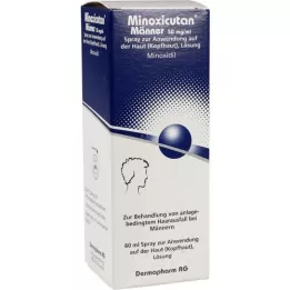 MINOXICUTAN Erkekler 50 mg/ml sprey, 60 ml