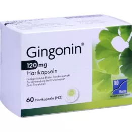 GINGONIN 120 mg sert kapsül, 60 adet