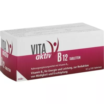 VITA AKTIV B12 Tablet, 100 Kapsül