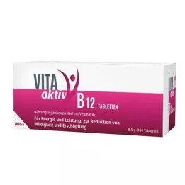 VITA AKTIV B12 Tablet, 100 Kapsül