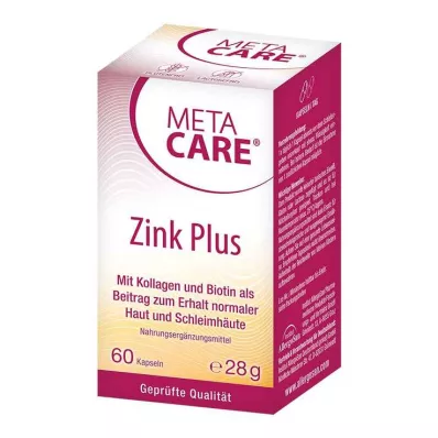 META-CARE Çinko+ Kapsül, 60 Kapsül