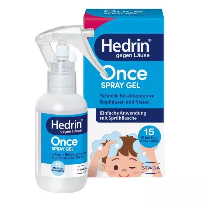 Hedrin Once Sprey Jel, 60 ml Hedrin Once Sprey Jel, 60 ml