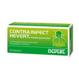 CONTRAINFECT Hevert soğuk tabletler, 40 adet