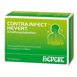 CONTRAINFECT Hevert soğuk tabletler, 100 adet