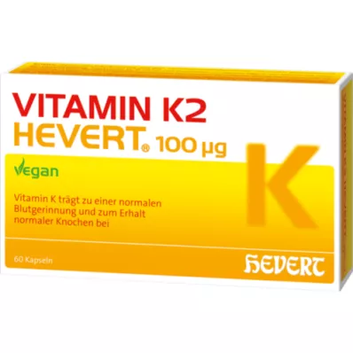 VITAMIN K2 HEVERT 100 μg kapsül, 60 adet