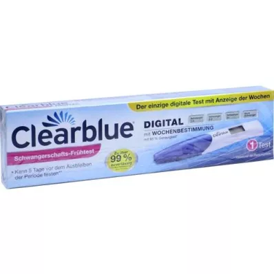 CLEARBLUE Hafta belirleme özellikli gebelik testi, 1 adet