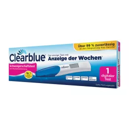 CLEARBLUE Hafta belirleme özellikli gebelik testi, 1 adet