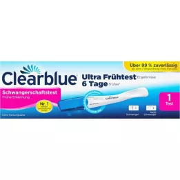 CLEARBLUE Erken teşhis gebelik testi, 1 adet