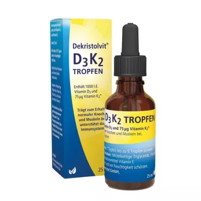 DEKRISTOLVIT D3K2 damla, 25 ml
