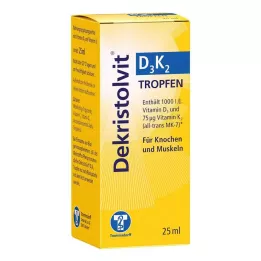 DEKRISTOLVIT D3K2 damla, 25 ml