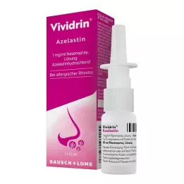 VIVIDRIN Azelastin 1 mg/ml burun spreyi çözeltisi, 10 ml