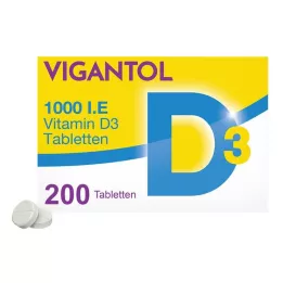 [1.000 i.U. Vitamin D3 Tablet, 200 Kapsül