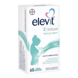 Elevit 3 yumuşak emzirme kapsülü, 60 adet