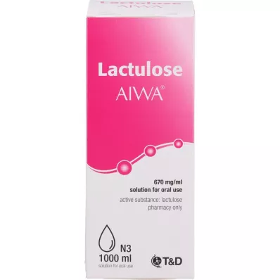 LACTULOSE AIWA 670 mg/ml oral çözelti, 1000 ml