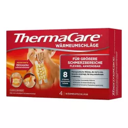 THERMACARE daha geniş ağrı alanları için, 4 adet