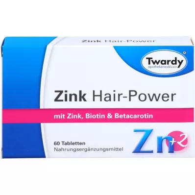 ZINK HAIR-Güç Tabletleri, 60 Kapsül