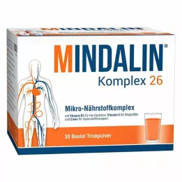 MINDALIN Kompleks 26 toz, 30 adet