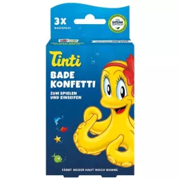 TINTI Banyo konfetisi 3lü paket, 3X6 g