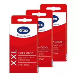 RITEX XXL Prezervatif paketi, 24 adet