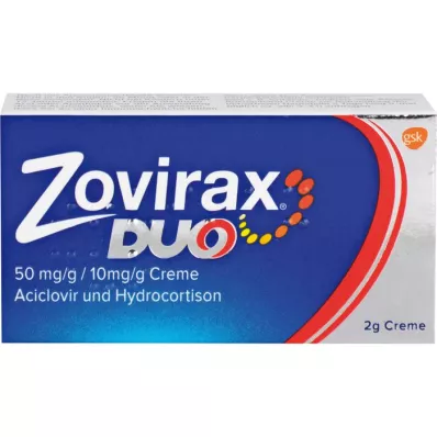 ZOVIRAX Duo 50 mg/g / 10 mg/g krem, 2 g