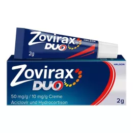 ZOVIRAX Duo 50 mg/g / 10 mg/g krem, 2 g