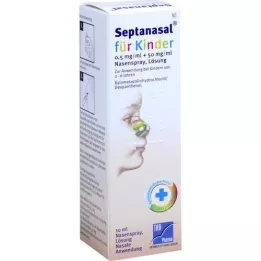 SEPTANASAL çocuklar için 0,5 mg/ml + 50 mg/ml burun spreyi, 10 ml