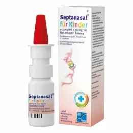 SEPTANASAL çocuklar için 0,5 mg/ml + 50 mg/ml burun spreyi, 10 ml