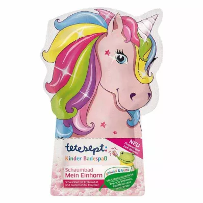 TETESEPT Çocuk banyo eğlencesi köpük banyosu My Unicorn, 40 ml