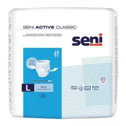 SENI Active Classic inkontinans külotu tek kullanımlık L, 30 adet
