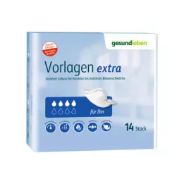 GESUND LEBEN Erkek ekstra pedleri, 10 adet
