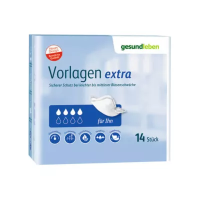 GESUND LEBEN Erkek ekstra pedleri, 10 adet GESUND LEBEN Erkek ekstra pedleri, 10 adet