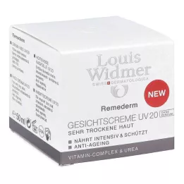 WIDMER Remederm yüz kremi UV 20 kokusuz, 50 ml
