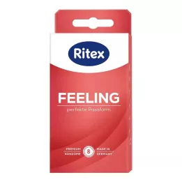 RITEX Hissedilebilir prezervatif, 8 adet