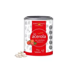 ACEROLA %100 organik doğal C vitamini pastilleri, 70 g