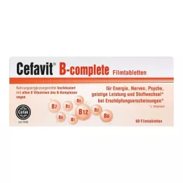 CEFAVIT B-complete film kaplı tabletler, 60 adet
