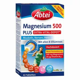 ABTEI Magnesium 500 Plus Extra-Vital-Depot Tabl., 42 adet