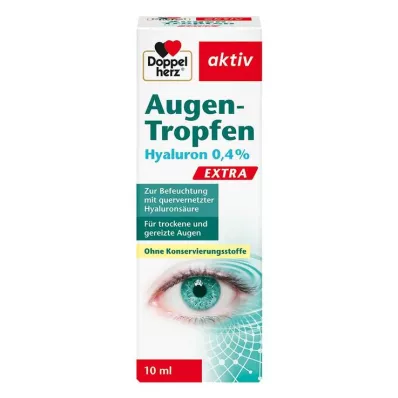 DOPPELHERZ Göz damlası Hyaluron %0,4 Ekstra, 10 ml