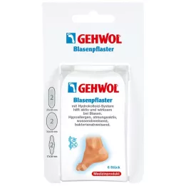 GEHWOL Çeşitli kabarcık yara bantları, 6 adet