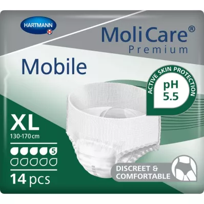 MOLICARE Premium Mobile 5 damla XL beden, 14 adet