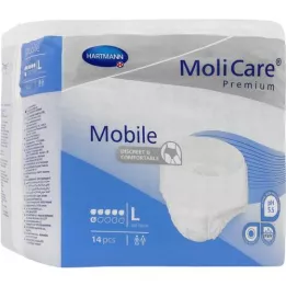 MOLICARE Premium Mobile 6 damla L beden, 14 adet