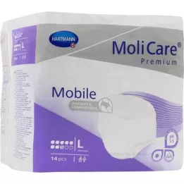MOLICARE Premium Mobile 8 damla L beden, 14 adet