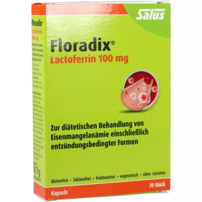 FLORADIX Laktoferrin 100 mg kapsül, 30 adet